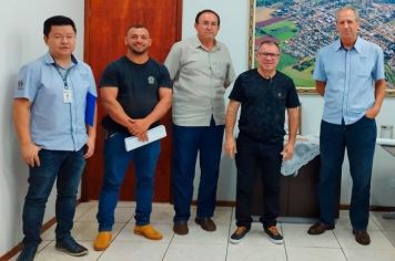 Representantes do DERAL fazem visita técnica em Rio Bom