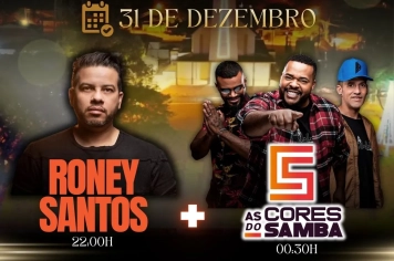 Prefeitura de Rio Bom promove o Show da Virada 2026 com muita música e animação na Praça da Matriz