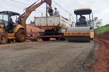 Prefeitura de Rio Bom realiza obras de asfalto e pavimentação em toda a cidade