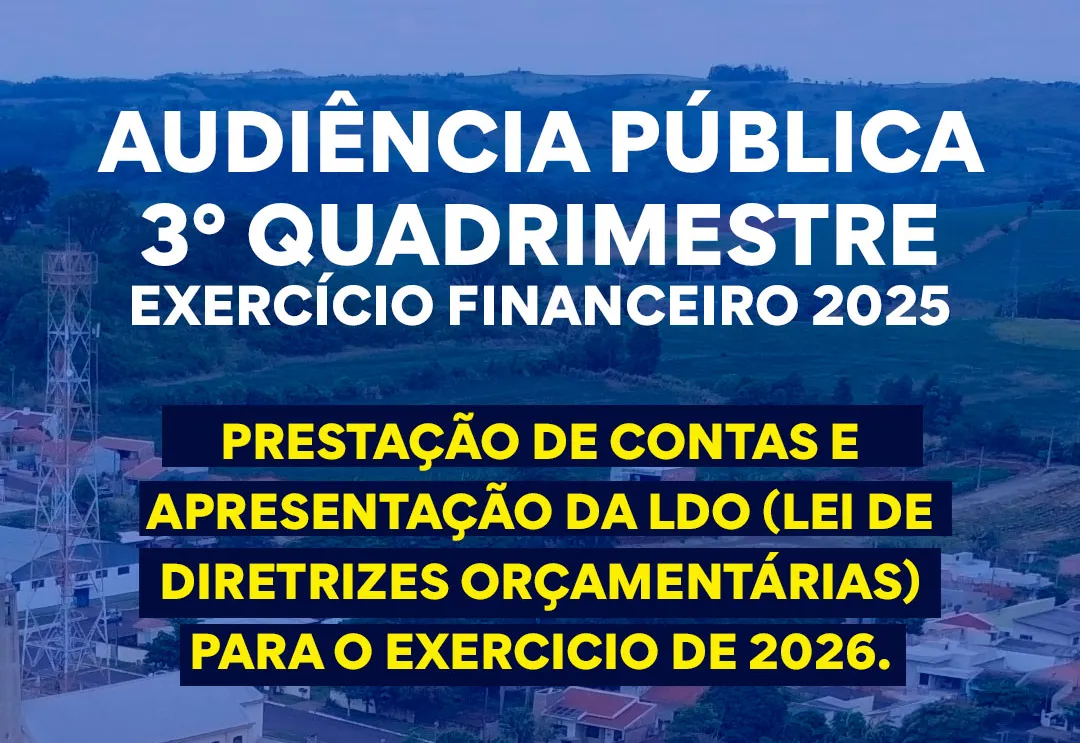 Prefeitura de Rio Bom participa de Audiência Pública para prestação de contas e apresentação da LDO 2026