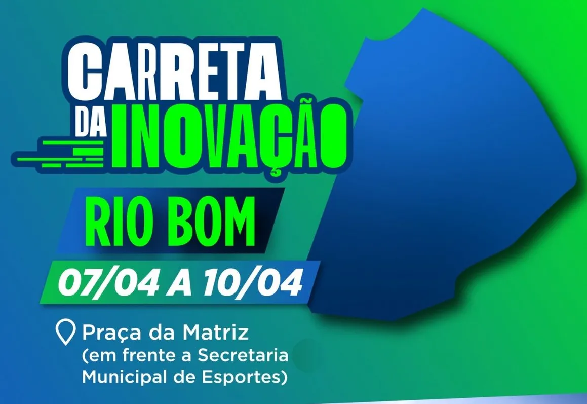 Rio Bom recebe a Carreta da Inovação com tecnologia e experiências interativas