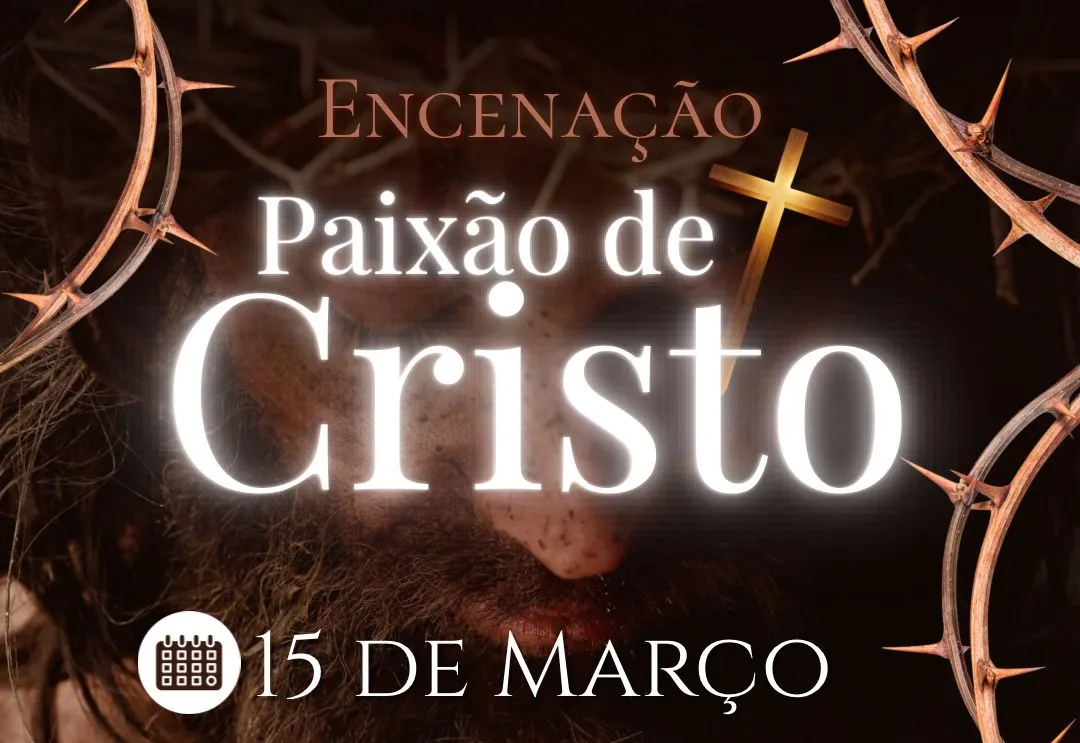 Rio Bom realiza tradicional Encenação da Paixão de Cristo no dia 15 de março