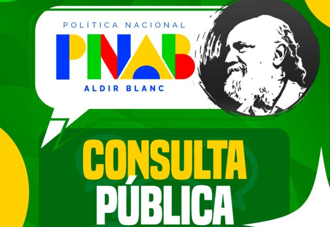 Cultura promove consulta pública para a aplicação da Política Nacional Aldir Blanc