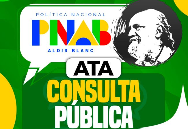 Cultura de Rio Bom divulga Ata de Consulta Pública sobre a Política Nacional Aldir Blanc (PNAB)
